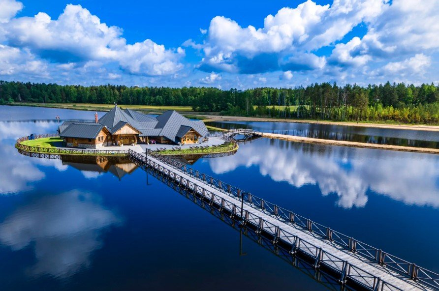 Dębowy Dwór - widok