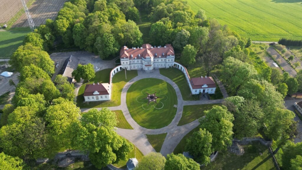 Zamość z lotu ptaka