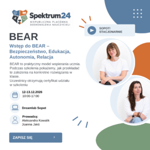 Wprowadzenie do BEAR - szkolenie stacjonarne